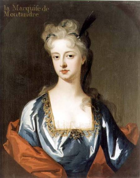 Portrait of Mary Anne Spanheim (1682-1772), wife of Francois de la Rochefoucauld, Marquis de Montand a Michael Dahl