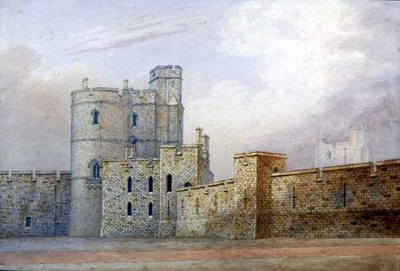 Windsor Castle, the Military Knights Tower  & a Michael Gandy