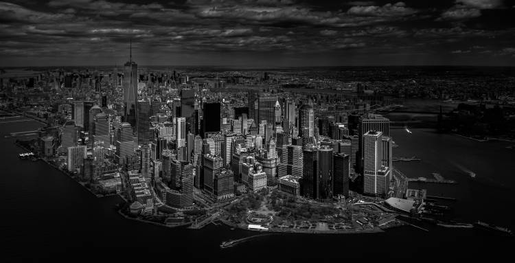 Manhattan - bird's eye view a Michael Jurek