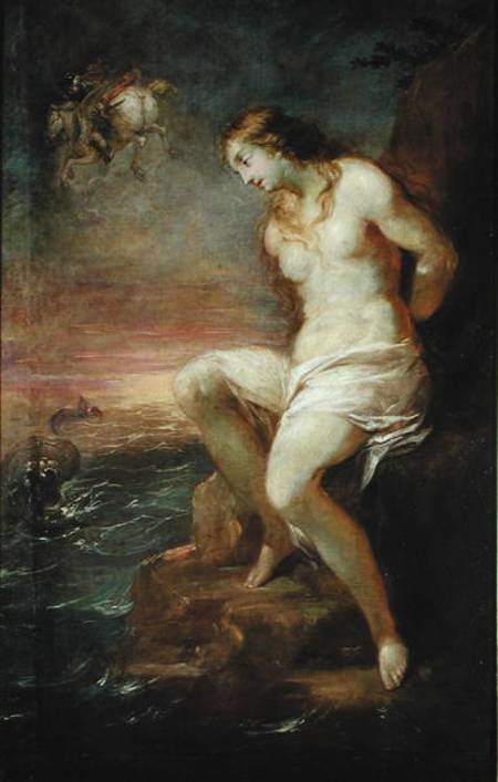 Perseus Rescuing Andromeda a Michael Leopold Willmann