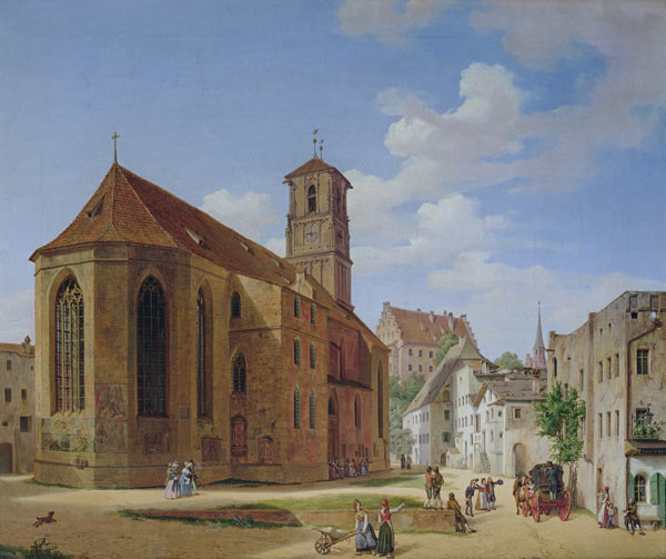 The Church Square in Wasserburg am Inn a Michael Neher