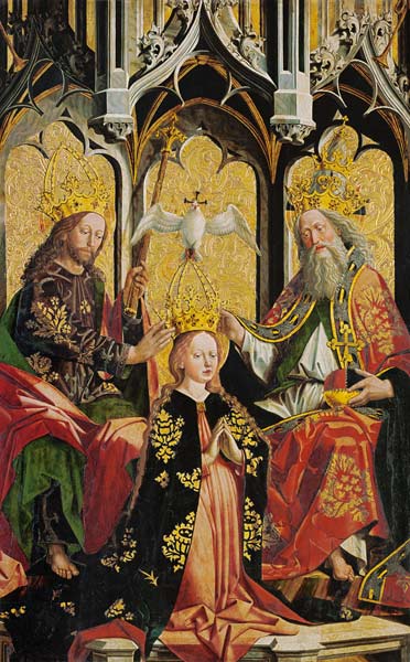 M.Pacher / Coronation of the Virgin Mary a Michael Pacher