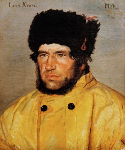 Fisherman Lars Kruse a Michael Peter Ancher