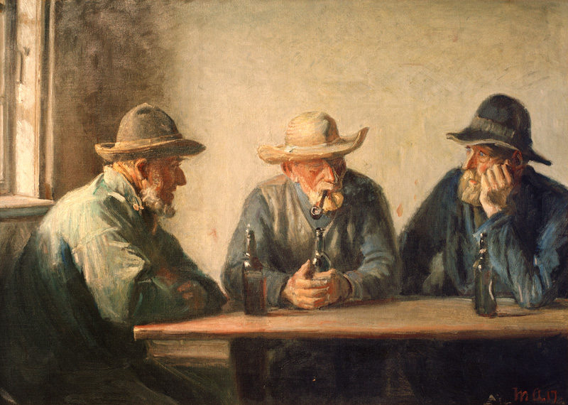 Taproom in Broendum a Michael Peter Ancher