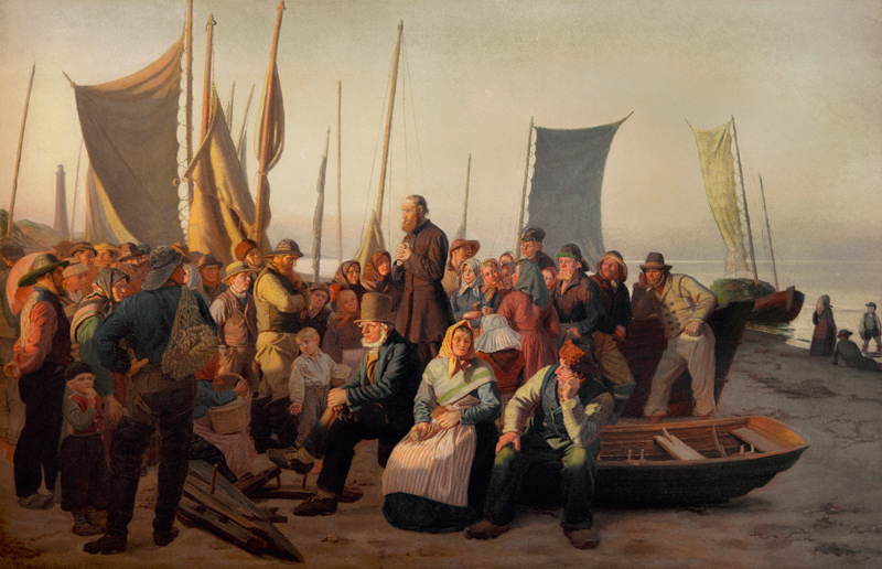 Lay Preacher , Skagen a Michael Peter Ancher