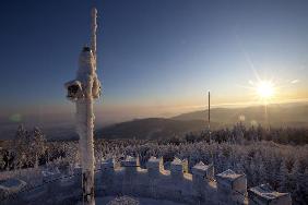 Sunrise on the Kickelhahn