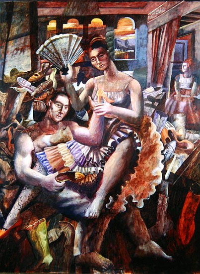 The Shoemakers Gift (tempera on paper)  a Michael  Rooney