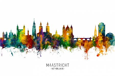 Maastricht The Netherlands Skyline