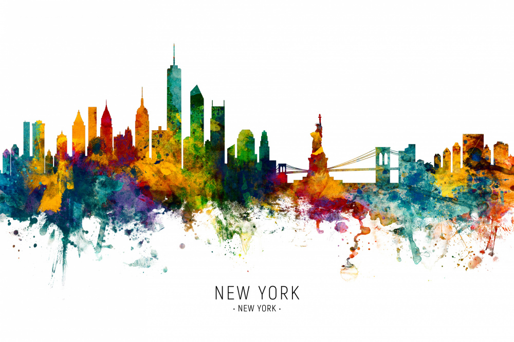 New York Skyline a Michael Tompsett