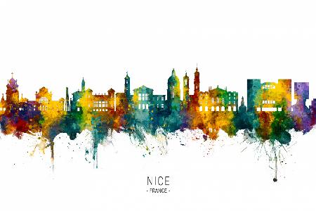 Nice France Skyline