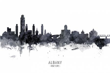 Albany New York Skyline