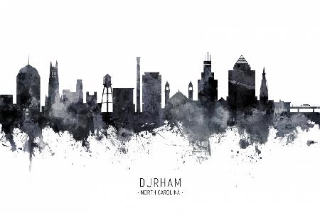 Durham North Carolina Skyline