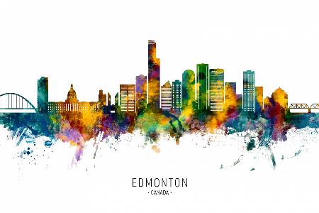 Edmonton Canada Skyline