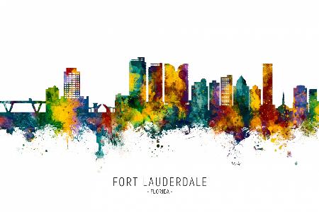 Fort Lauderdale Florida Skyline