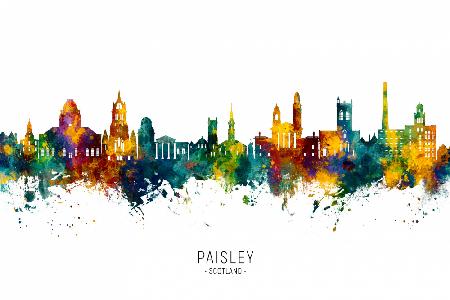 Paisley Scotland Skyline
