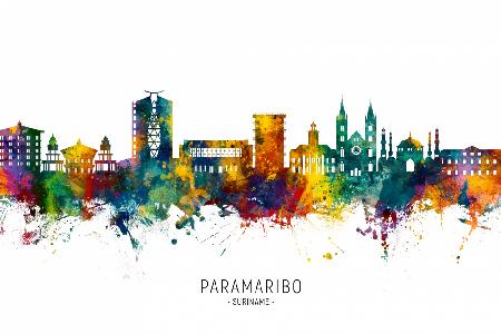 Paramaribo Suriname Skyline