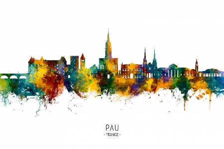 Pau France Skyline