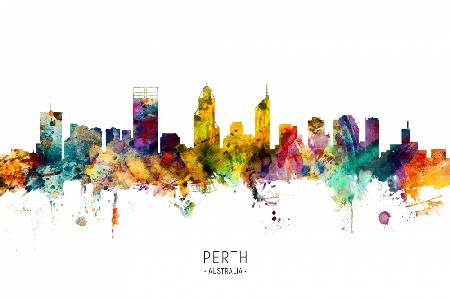 Perth Australia Skyline