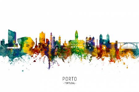 Porto Portugal Skyline