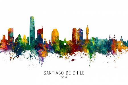 Santiago de Chile Skyline
