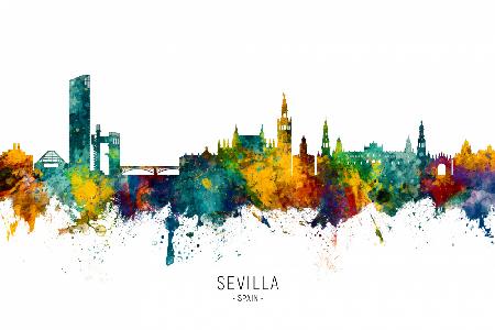 Sevilla Spain Skyline
