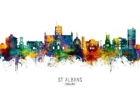 St Albans England Skyline