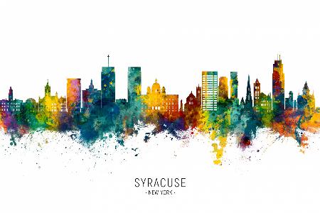 Syracuse New York Skyline
