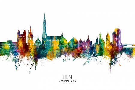 Ulm Germany Skyline