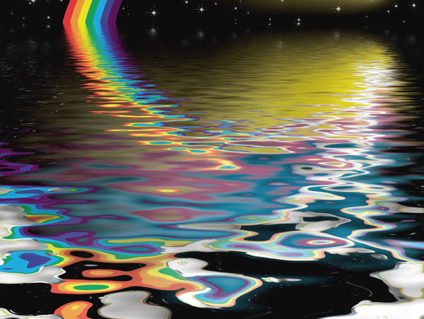 rainbow reflect a Michael Travers