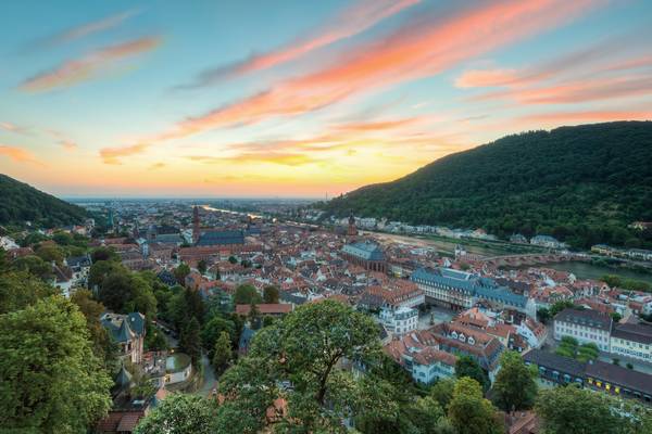 Ein Sommerabend in Heidelberg a Michael Valjak