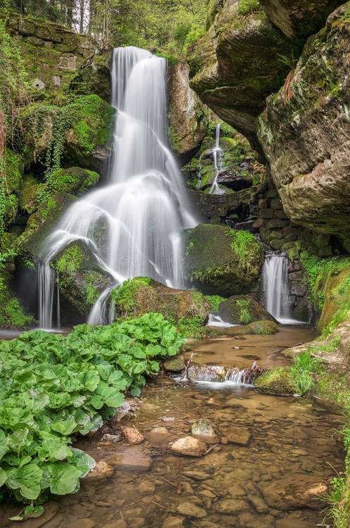 Lichtenhainer Wasserfall in der Sächsischen Schweiz a Michael Valjak