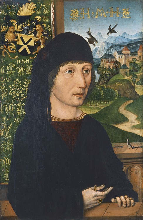 Portrait of Levinus Memminger a Michael Wolgemut