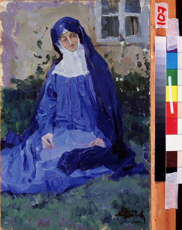 A nun a Michail Wassiljew. Nesterow