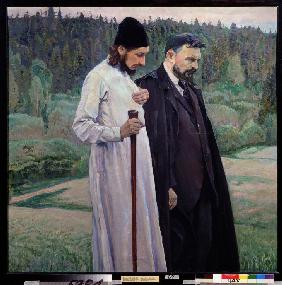 The Philosophers. Sergei Bulgakov (1871-1944) und Pavel Florensky (1882-1943)
