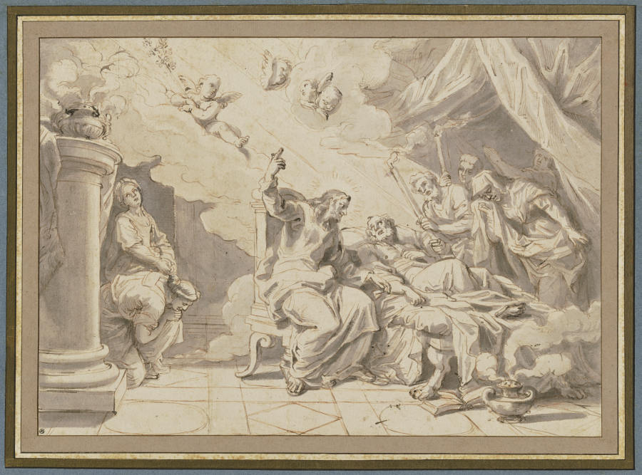 Der Tod des Heiligen Joseph a Michel Corneille d. J.