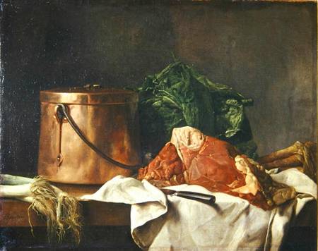 Preparations for a Stew a Michel-Honore Bounieu