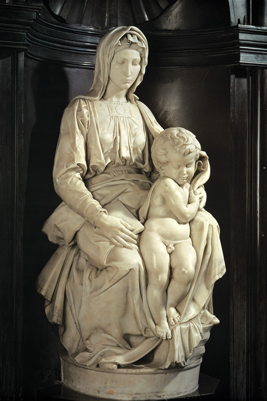Madonna and Child a Michelangelo Buonarroti