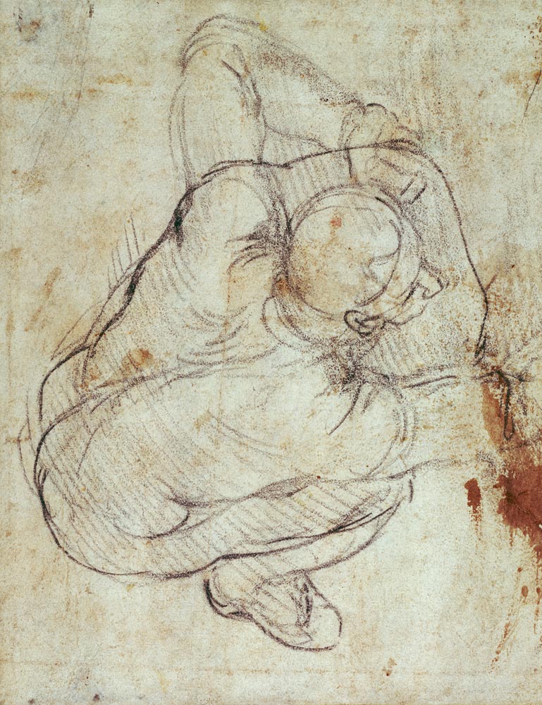 Studio per il Giudizio Universale - a Michelangelo Buonarroti