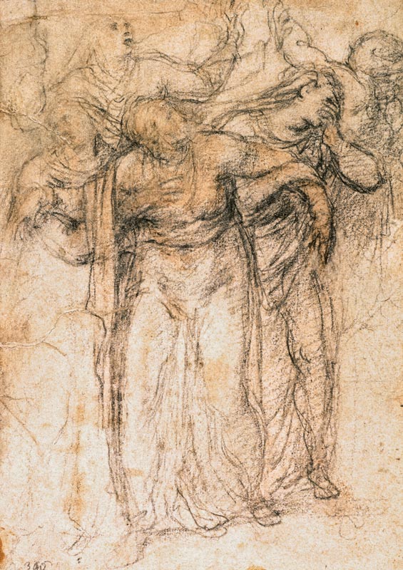 Study of Mourning Women a Michelangelo Buonarroti
