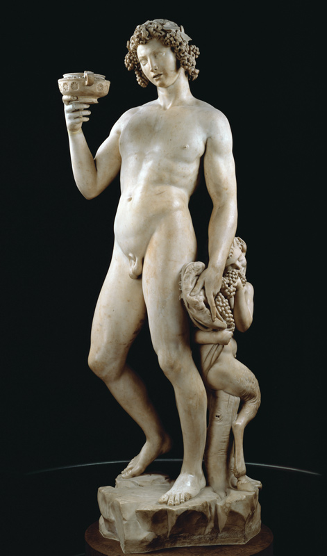 The Drunkenness of Bacchus a Michelangelo Buonarroti