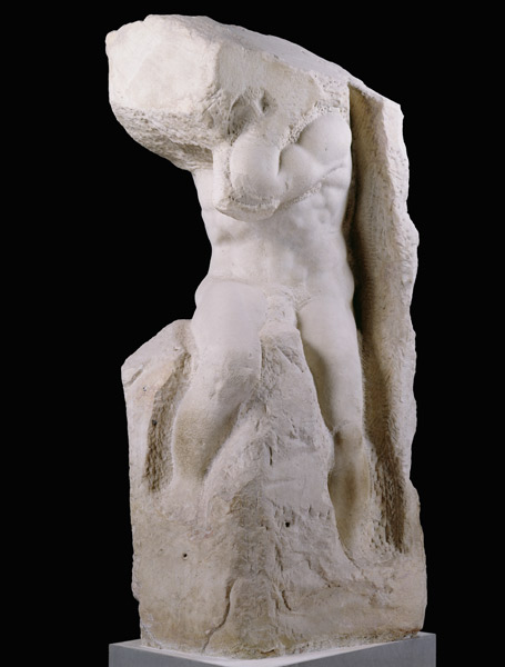 The 'Atlas' Slave a Michelangelo Buonarroti