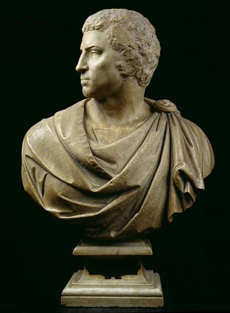 Bust of Brutus (85-42 BC) a Michelangelo Buonarroti