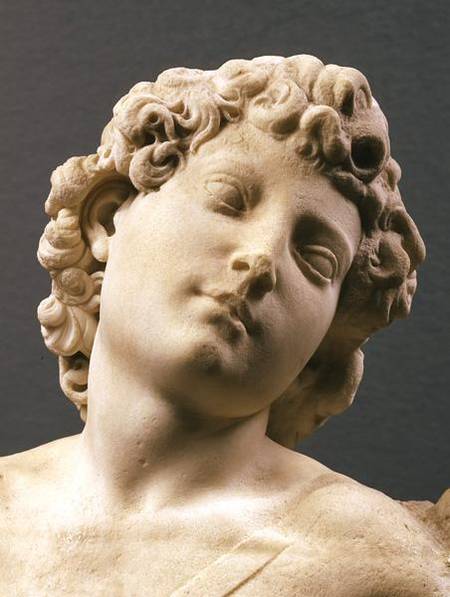 Head of the 'Manhattan' Cupid a Michelangelo Buonarroti