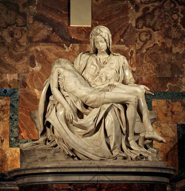Pietà a Michelangelo Buonarroti