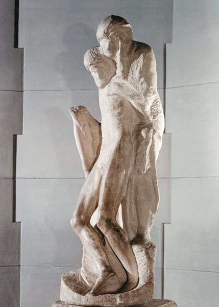 Rondanini Pieta a Michelangelo Buonarroti