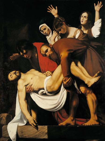 Caravaggio Copy /Entombment of Christ a Michelangelo Caravaggio