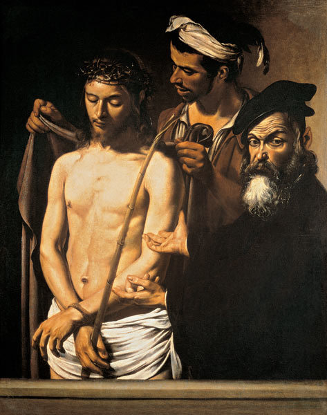 Caravaggio / Ecce Homo / c.1605/06 a Michelangelo Caravaggio