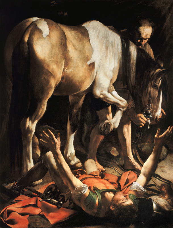 Conversione di San Paolo a Michelangelo Caravaggio