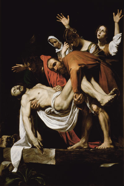 The Entombment of Christ a Michelangelo Caravaggio
