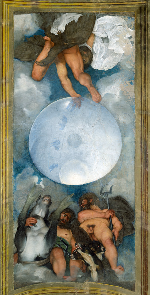 Jupiter, Neptune and Pluto a Michelangelo Caravaggio